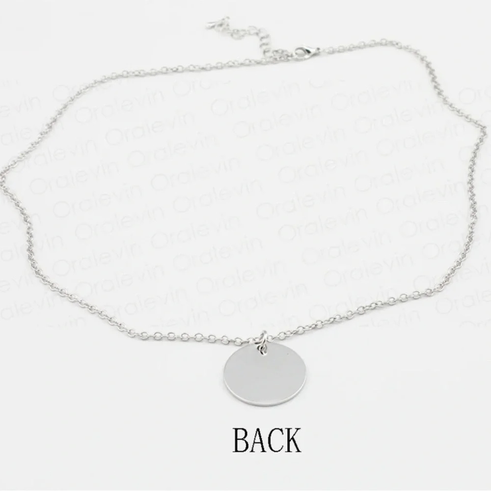 “A piece of my heart lives in heaven" necklace - Picture 7 of 8